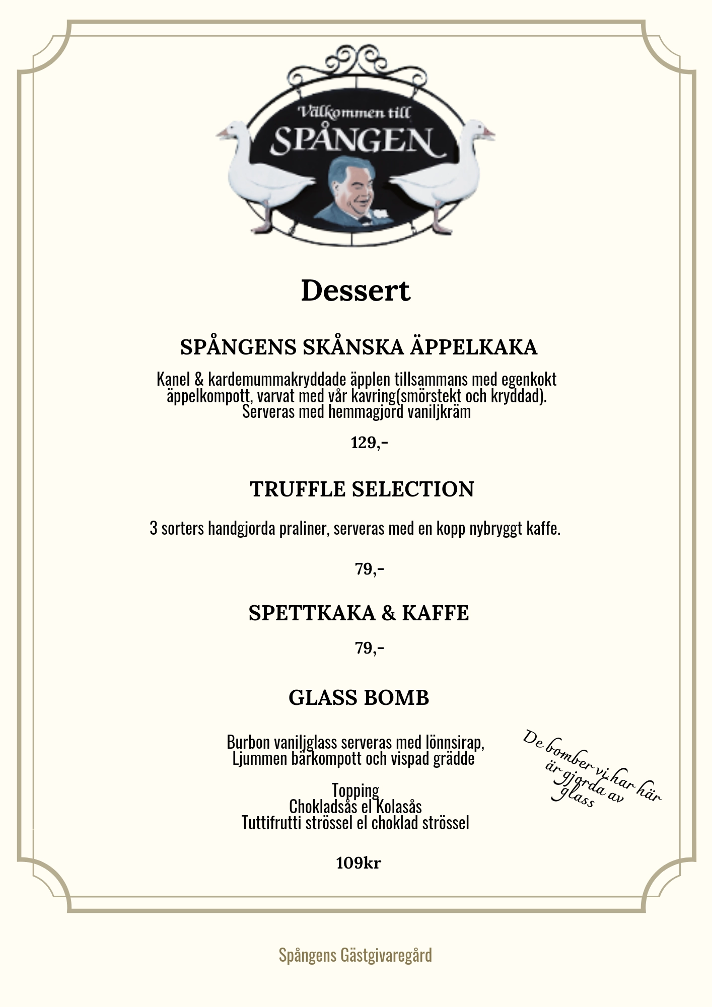 A la carte